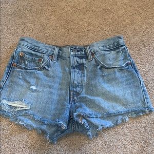 Levi's Shorts - Levi’s high waisted denim shorts Levi's Shorts - Levi’s high waisted denim shorts